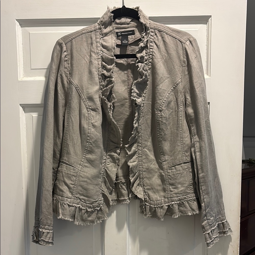 INC linen jacket